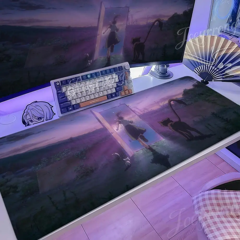 

Mouse Pad Hot Anime 1000x500 Taro Sakamoto Days XXL Large Gaming Non-slip Office Keyboard Mats Desk Mat Suzume