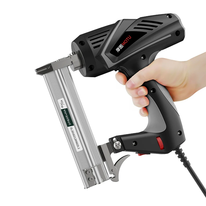 2250W F30/422 Electric Nail Gun Wood Frame Stapler Woodworking Home Decoration DIY Toys Electric Power Tool Nailer Staple Nail