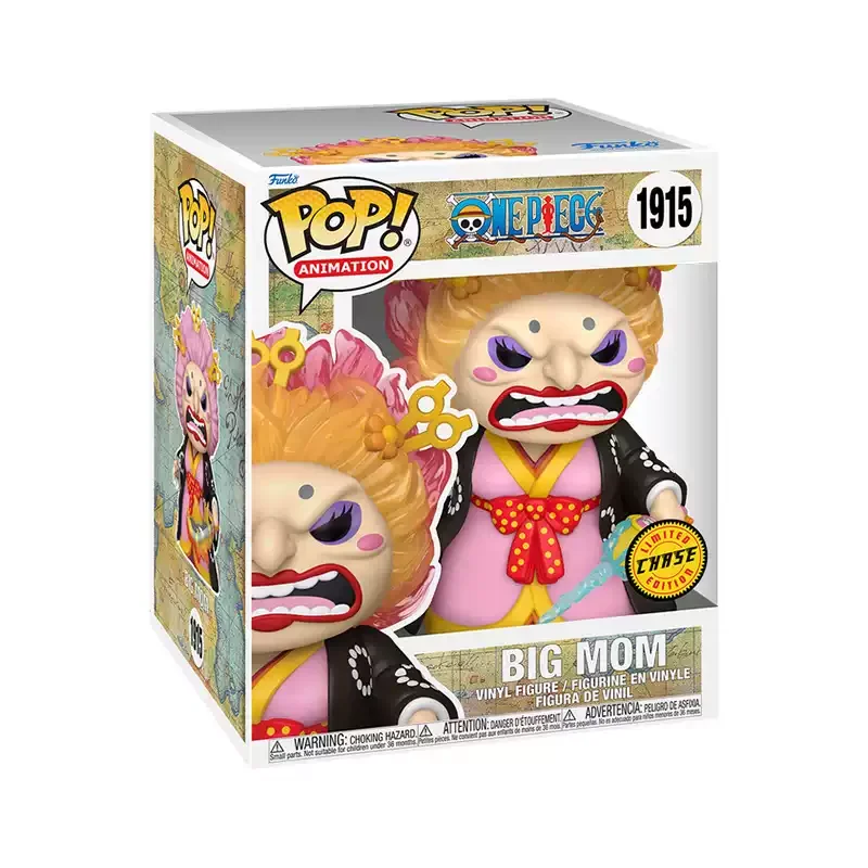 

One Piece Funko Pop Anime & Manga Super Big Mom Peripheral Figurines Toys for Boys Gift Collectible Ornaments