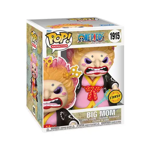 One Piece Funko Pop Anime & Manga Super Big Mom Peripheral Figurines Toys for Boys Gift Collectible Ornaments