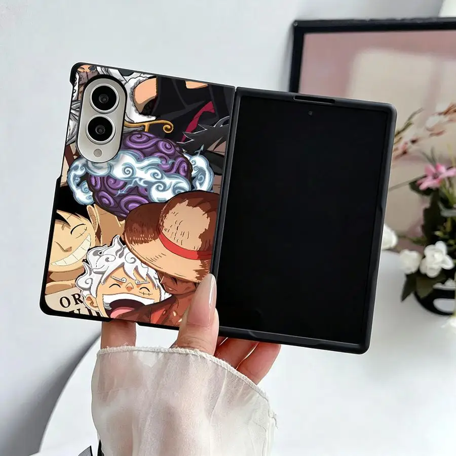Luxury Phone Cover Case for Samsung Galaxy Z Fold8 Wide Z Fold 8 ZFold8 ZFold Wide Minimalist Luffy
