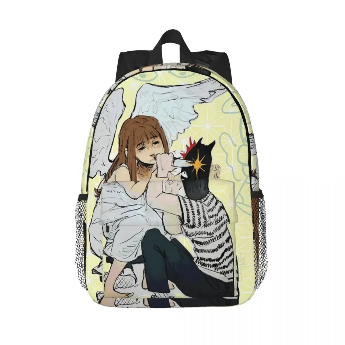 

Aiko Oyasumi Punpun Рюкзак с рисунком манги, рюкзак большой емкости для мальчиков и девочек, сумка для книг, сумки на плечо для мужчин, женщин, детей, школьная сумка