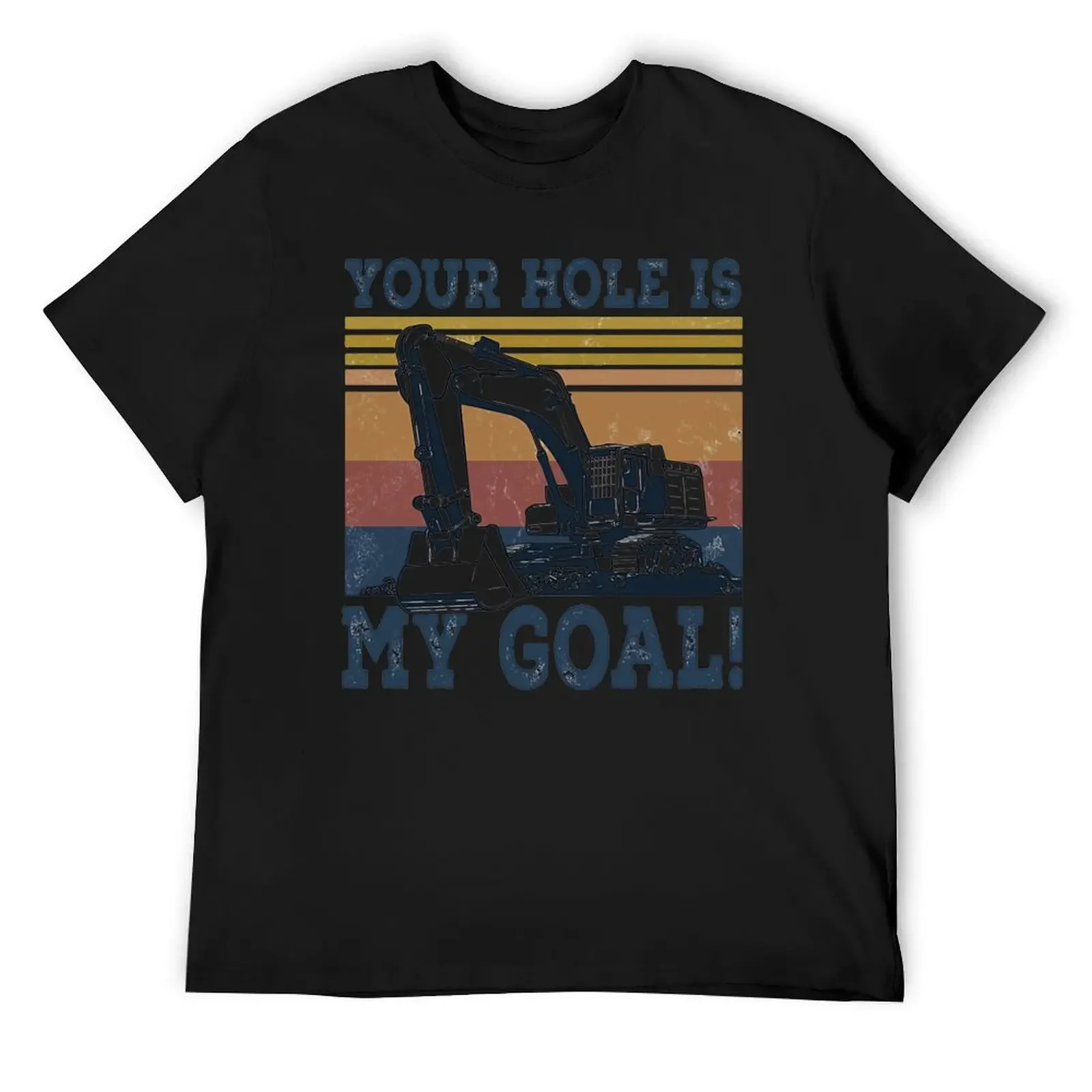 

Your hole is my goal vintage T-Shirt anime clothes topping oversize t-shirts man men t shirt