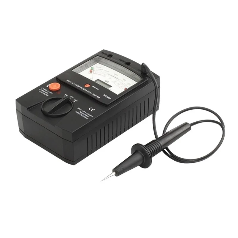 MASTECH MS5202 2500V Digital/Analogue Pointer Insulation Resistance Tester Max to 100000Mohm - view 3