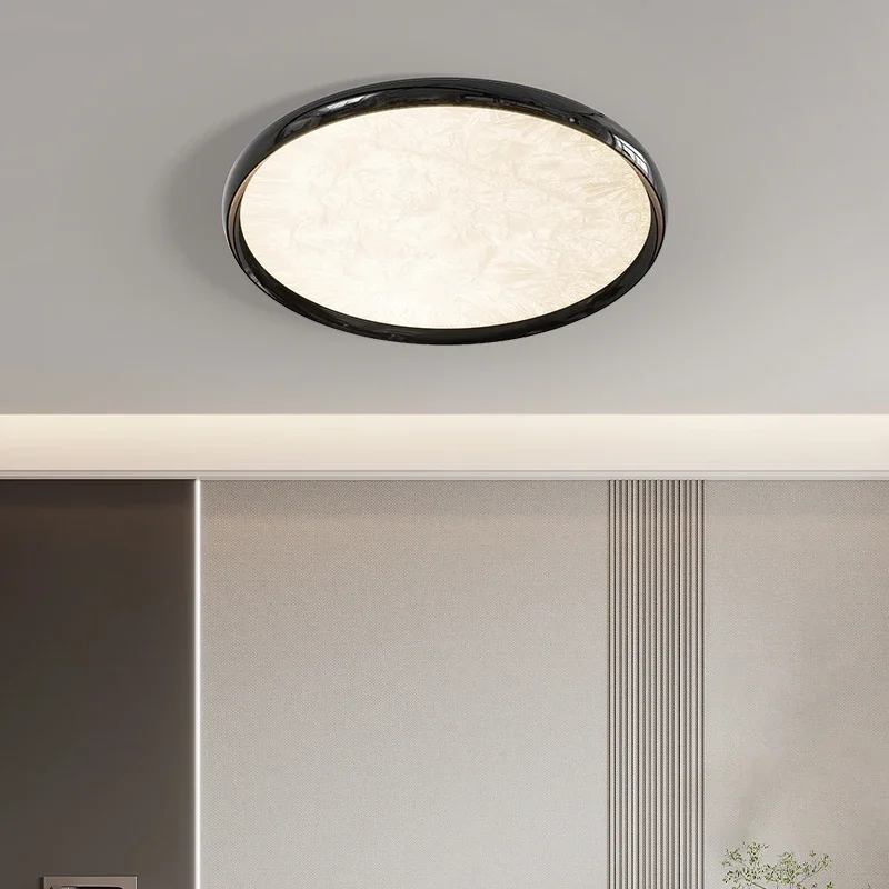 2025 New Modern LED Ceiling Lamp For Living Room Restaurant Round Lighting Fixture Bedroom Study Home Decor Firework Panel Lamp