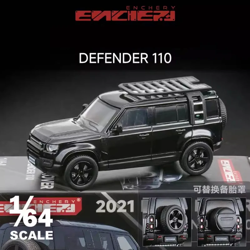 ENCHERY Diecast 1:64 Scale Defender 110 Off-road Vehicle Alloy