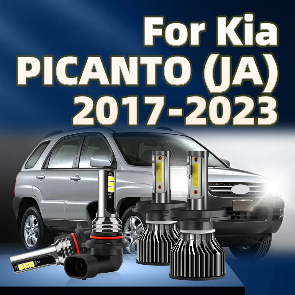 

4Pcs LED Light H4 HB4 Headlight Bulb 130W 6000K Fog Lamp Kit For Kia PICANTO (JA) 2017 2018 2019 2020 2021 2022 2023