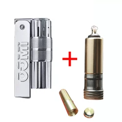 IMCO kerosenes lighter Vintage Classic Gasolines trench wicks Lighter Novelty Triplex Briquet Men'S Cigarette Lighter 6700