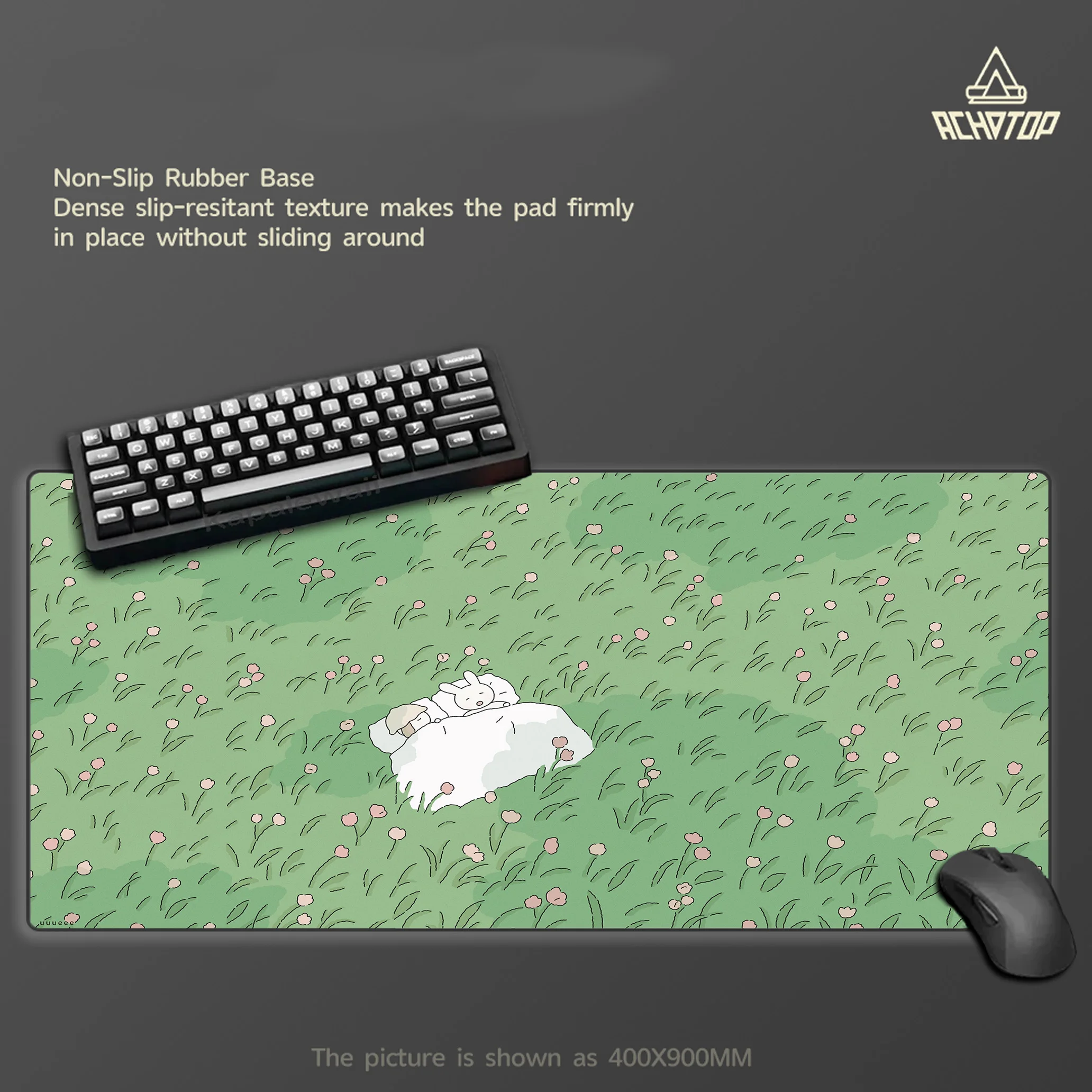 

Mousepad Computer New XXL Keyboard Pad Green Plant Mouse Mat Gamer Soft Office Carpet Table Mat Desktop Big Animal Mouse Pad