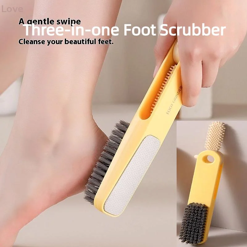 [L&P] مطحنة قدم من الفولاذ المقاوم للصدأ مع فرشاة تنظيف، إزالة مسامير القدم من الجلد الميت إلى نعل كشط الكعب