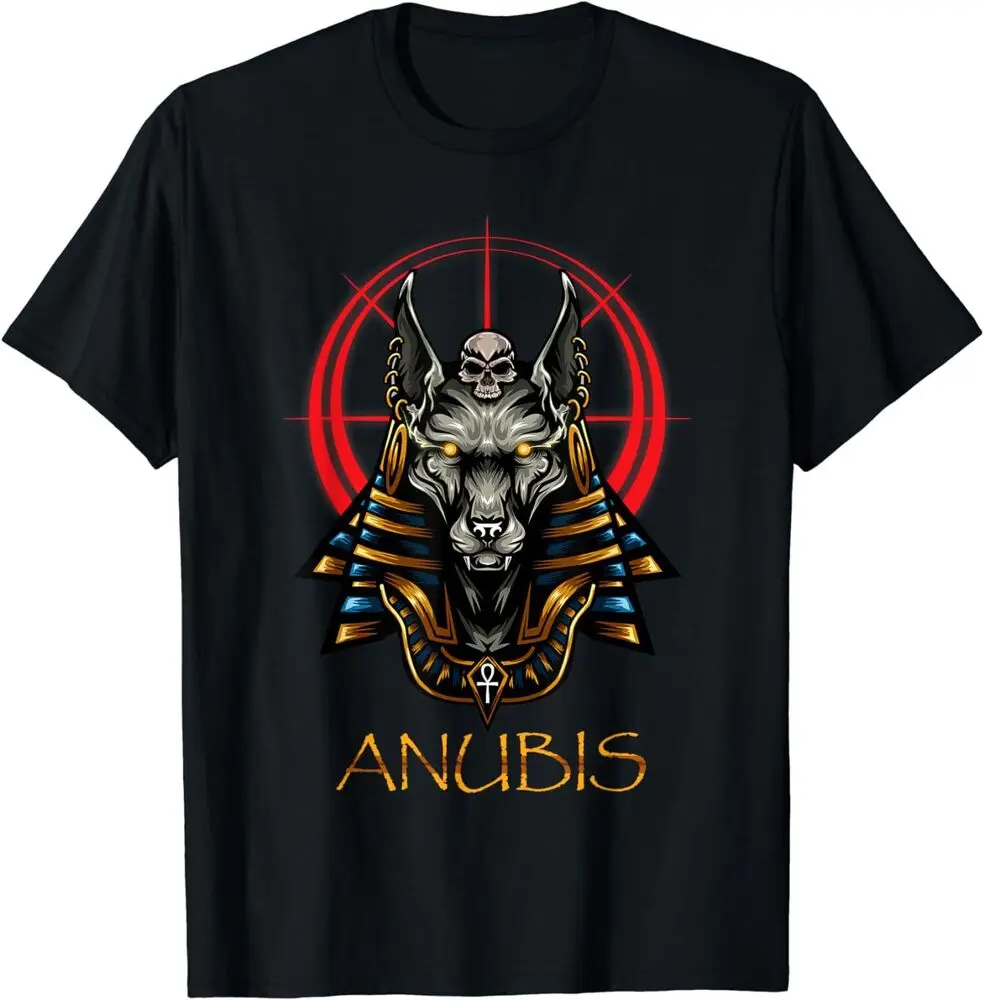 Anubis Ancient Egypt Mythology Gods And Monsters Egyptian T-Shirt Unisex T-shirts For Men Women Summer Tees Cotton Luxury Brand