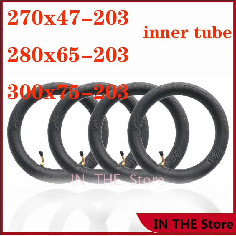 High quality 270x47-203 280x65-203 300x75-203 inner tube suitable for children's tricycle baby stroller pneumatic tire