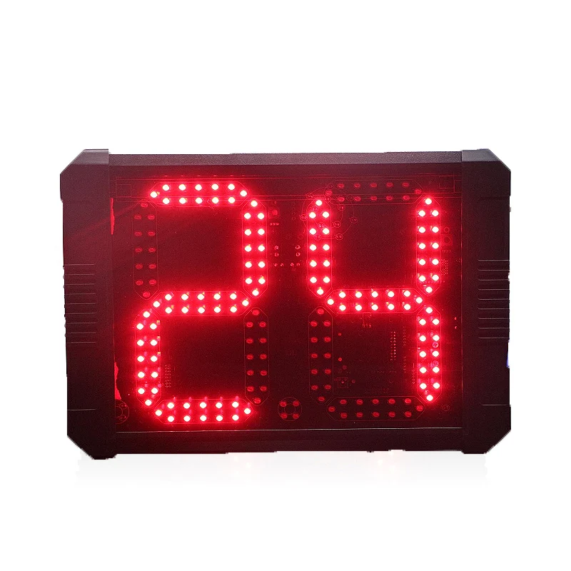 Basketball Countdown Timer with Remote Control, Shot Clock, 2 Digits LED, 12, 14, 24 Seconds