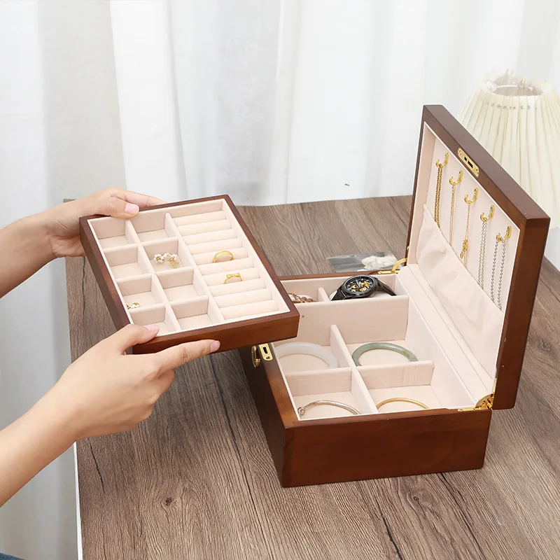 Jewelry boxes Storage box organizer box Container Jewelry organizer box organizer box organizer wooden box Jewelry organizer