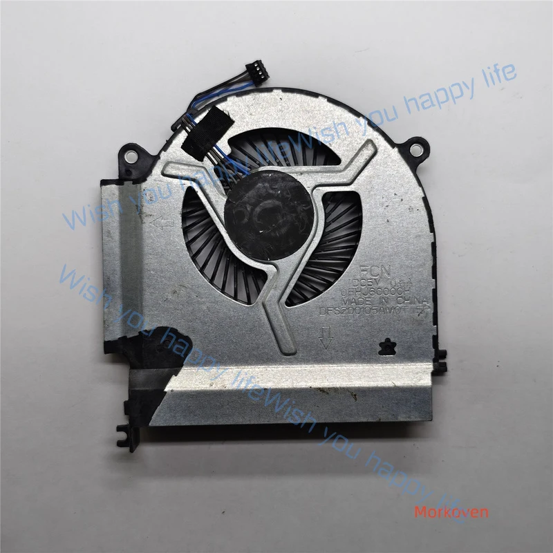 Ventilador de Resfriamento para CPU de Laptop HP Omen 17-w000 17-w033dx 17 G37 857463-001