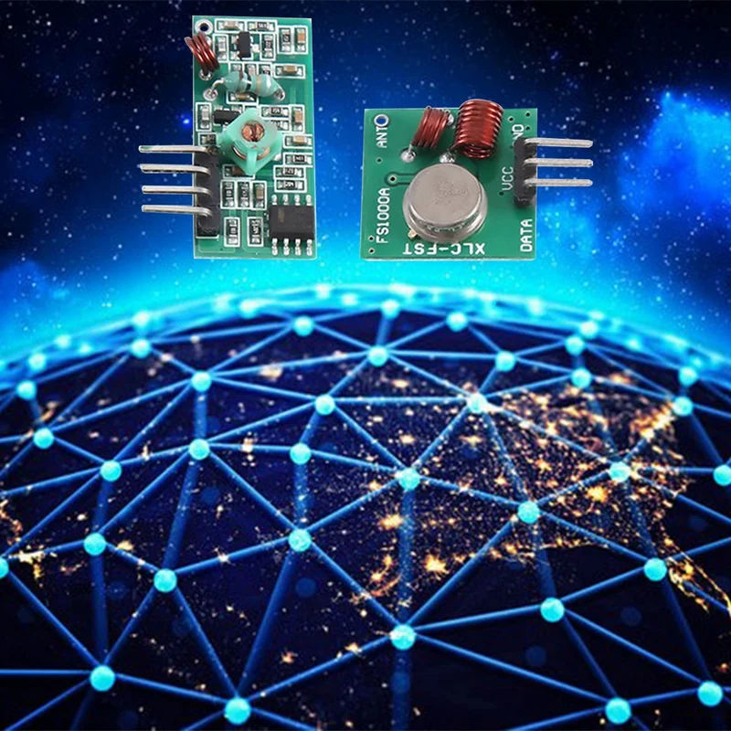 A16R-Modul Ultra Modul Pemancar Nirkabel Penerima Pemancar Alarm Pencuri Modul Frekuensi Portabel