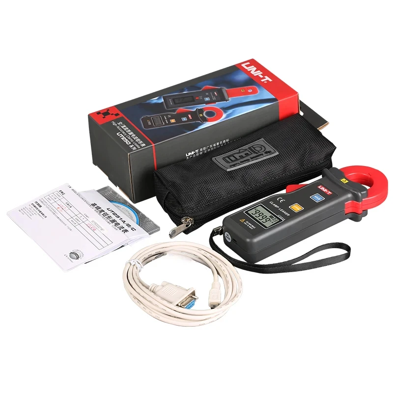 UNI-T Leakage Current Clamp Meter UT251 Auto Range Current Leak Tester with Digital Hold Peak Value Data Storage UT251A UT251C