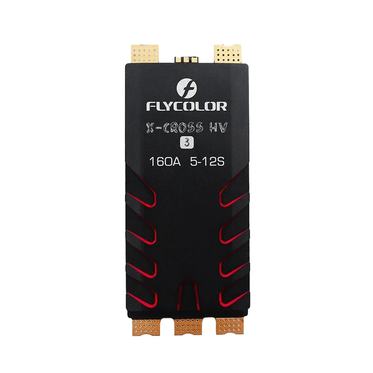 FLYCOLOR X-CROSS HV3 160A ESC 5-12S BLHeli-32 Dshot Proshot 64MHz 32 Bit Speed Controller for RC FPV Drone Racing