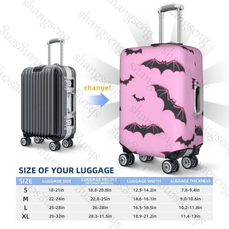 bats animal Thicken Luggage Cover Elasticity Trolley dust cover Suitcase Protection Cover Suitcase Case