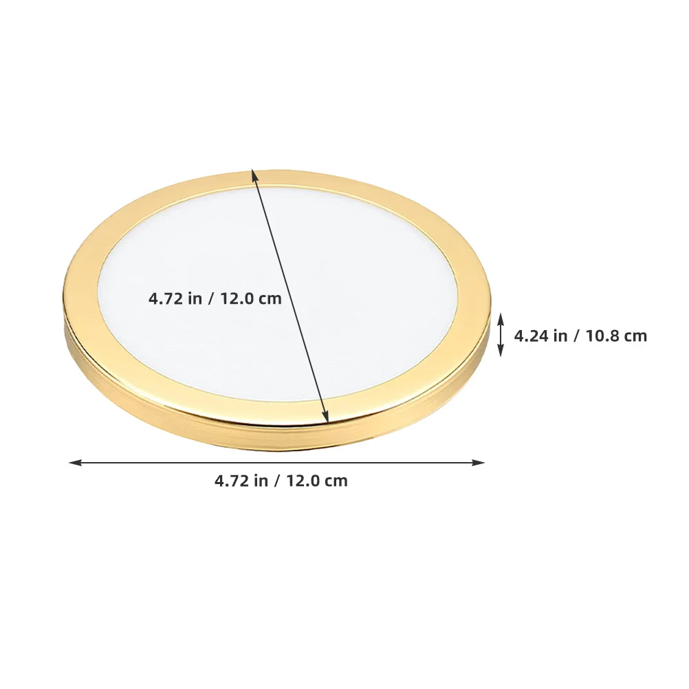 2Pcs Dust Cover for Lights Metal Acrylic Light Cover Easy Install Wear Resistant for Bedroom Living Room Study Lamp Shade