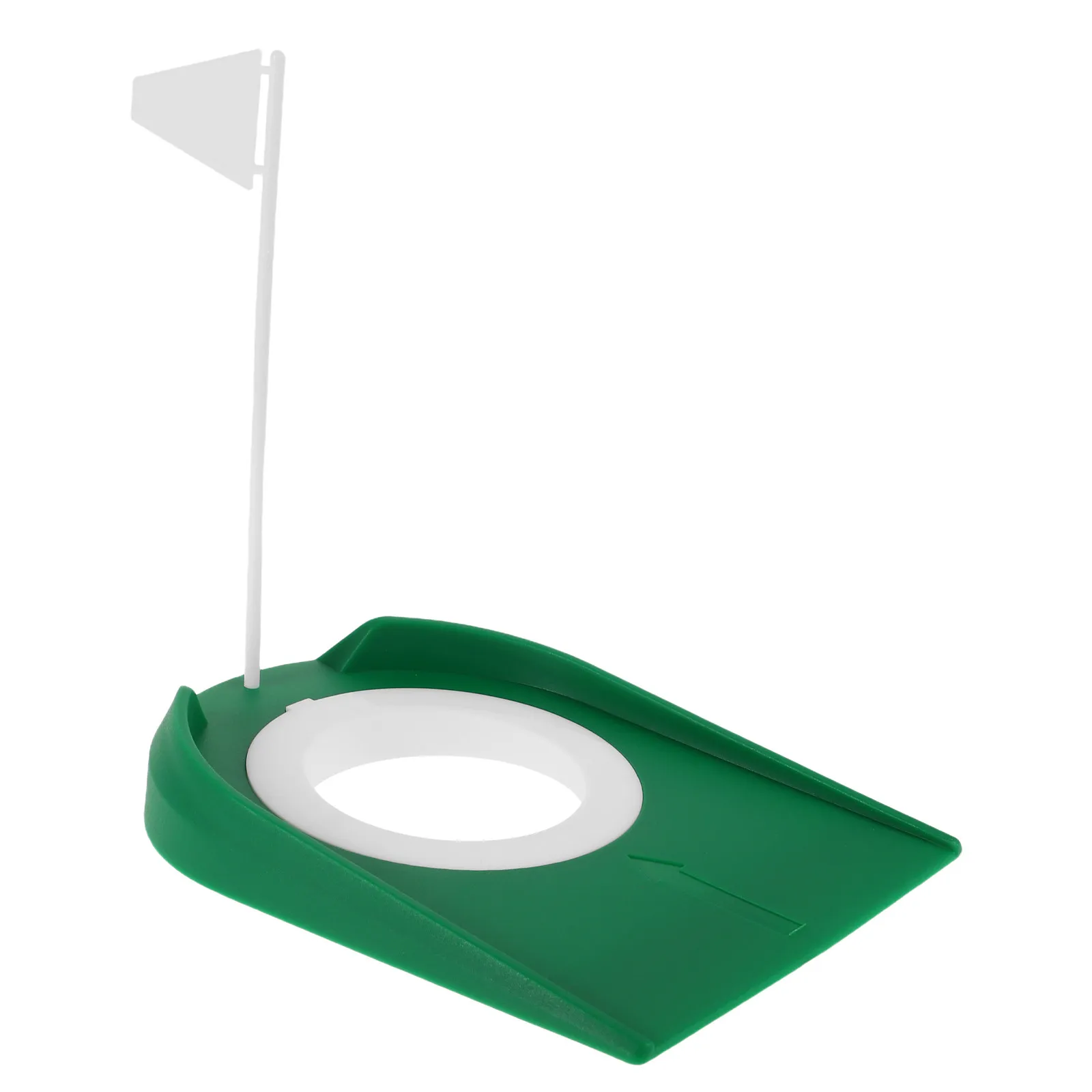 

Golf Putting Cup Flag Detachable Portable Indoor Outdoor Golf Practice Training Hole Trainer Indoor Putting Mat