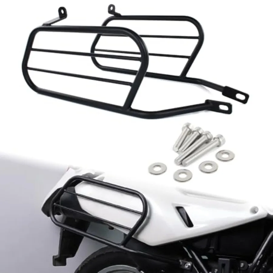 

Опорные стойки для седельной сумки для KLR650 19872018 Gen1 Gen2, стойки для корзин мотоцикла, аксессуары для боковых переносок для езды на большие расстояния