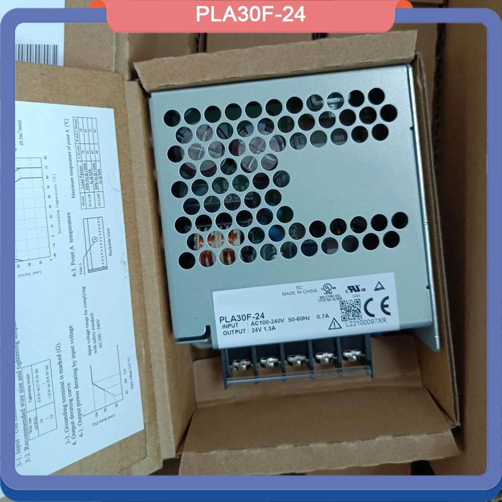 For COSEL PLA30F-24 30W INPUT AC100-240V 50-60Hz 0.7A OUTPUT 24V 1.3A AC/DC Switching Power Supply Fast Ship High Quality