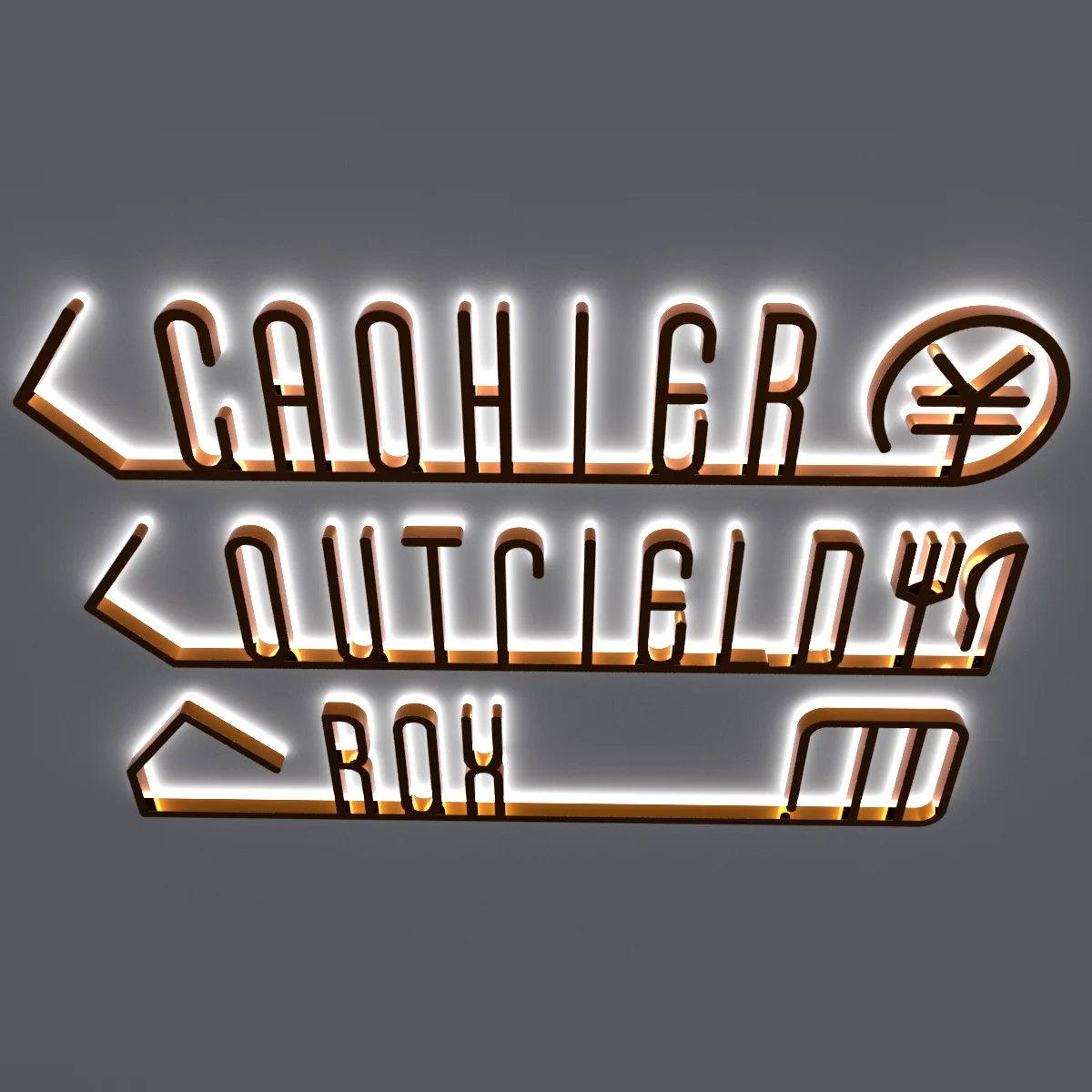 Light up Numbers Professional Custom Outdoor 3d Lighted House Number Sign Letters Led Backlit Stainless Steel Number