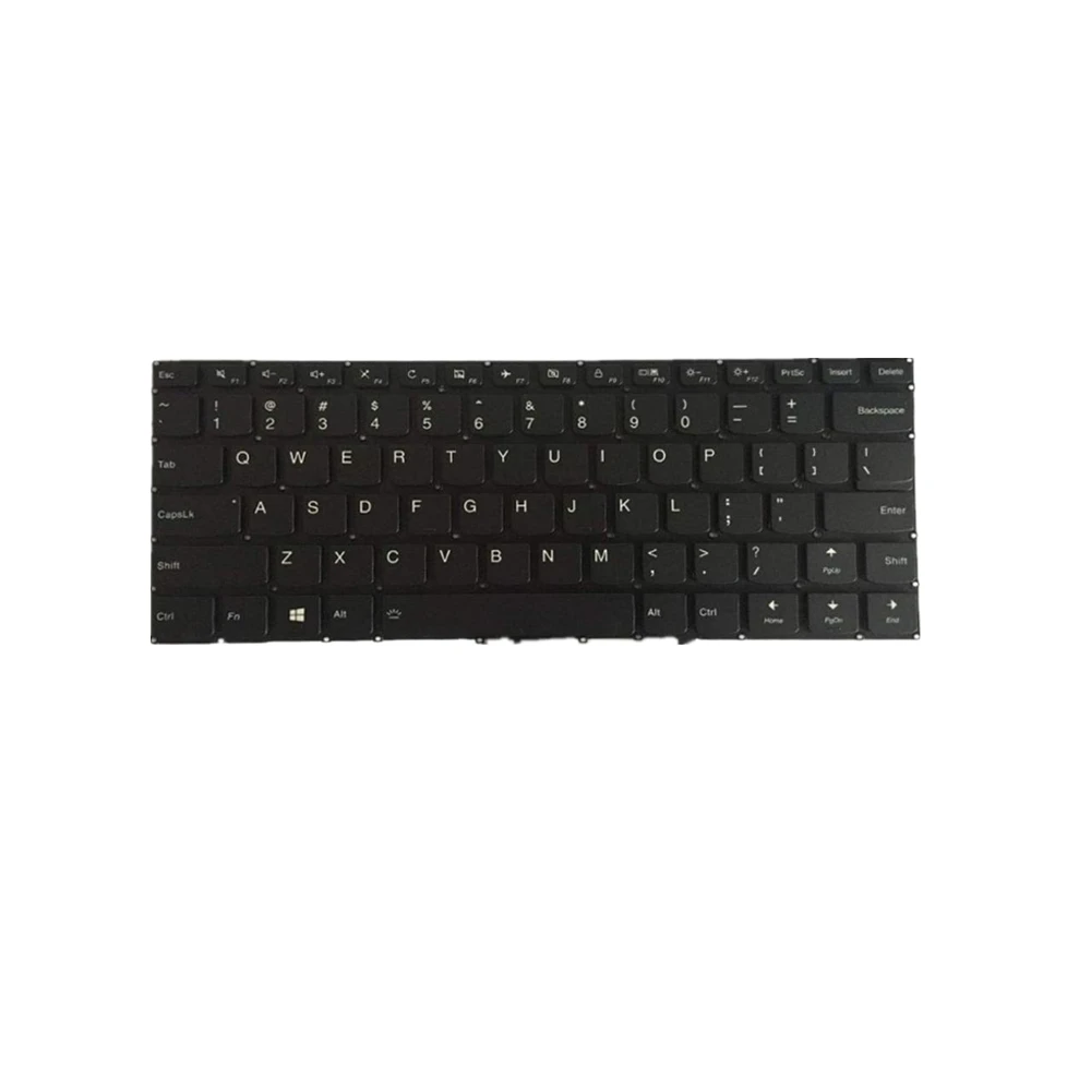 

Новая сменная клавиатура для ноутбука LENOVO для IDEAPAD 510S-14IKB 510S-14ISK, цвет черный, американская английская раскладка