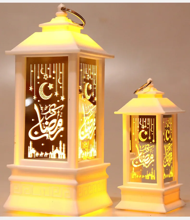 Wind Lights Ramadan Lantern LED Decoration Home Holiday Muslim Party Gift Ornaments