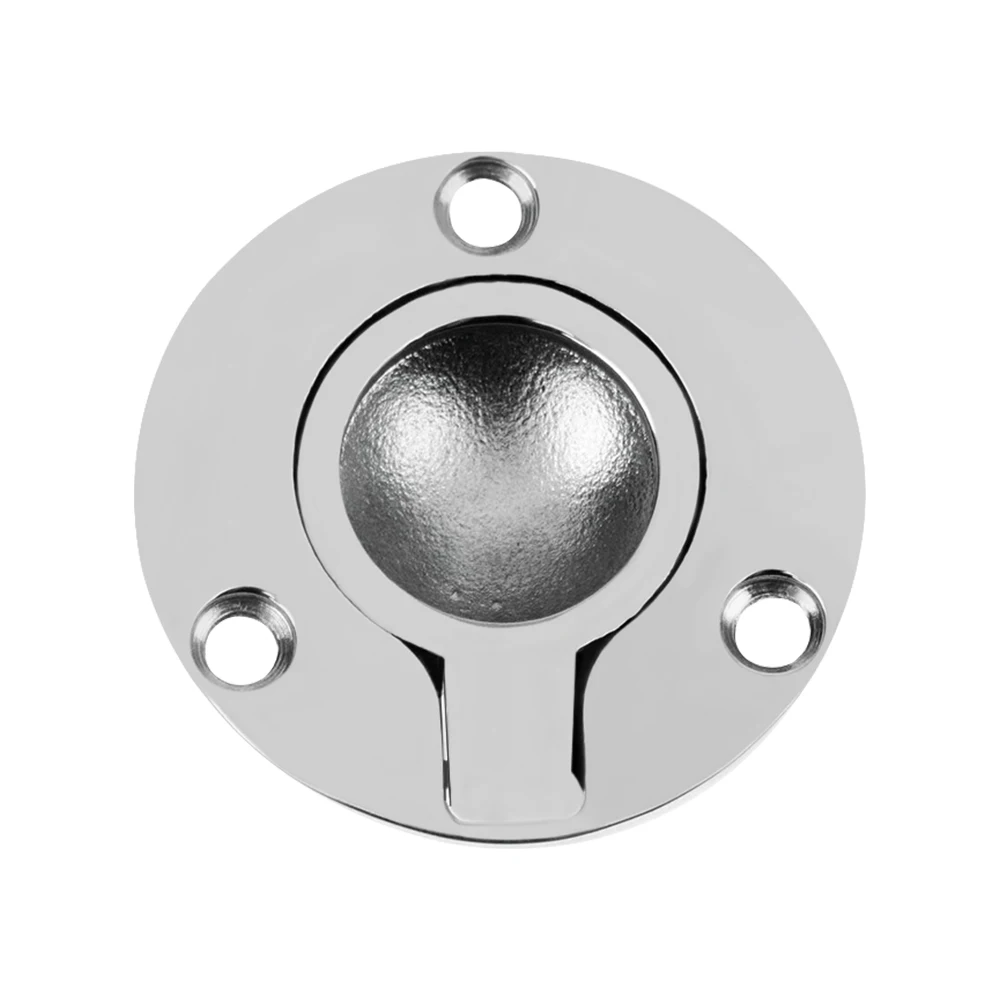 316 Stainless Steel Round Pull Ring Boat 50mm Round Hatch Flush Lift Ring Marine Accessories Pull Ring Lift Handle image 3