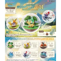 Genuine Re-Ment Pokemon Transparent Poke Ball Collection 14 Hisui Zoroark Leafeon Action Figure Model Toys Gift for Birthday
