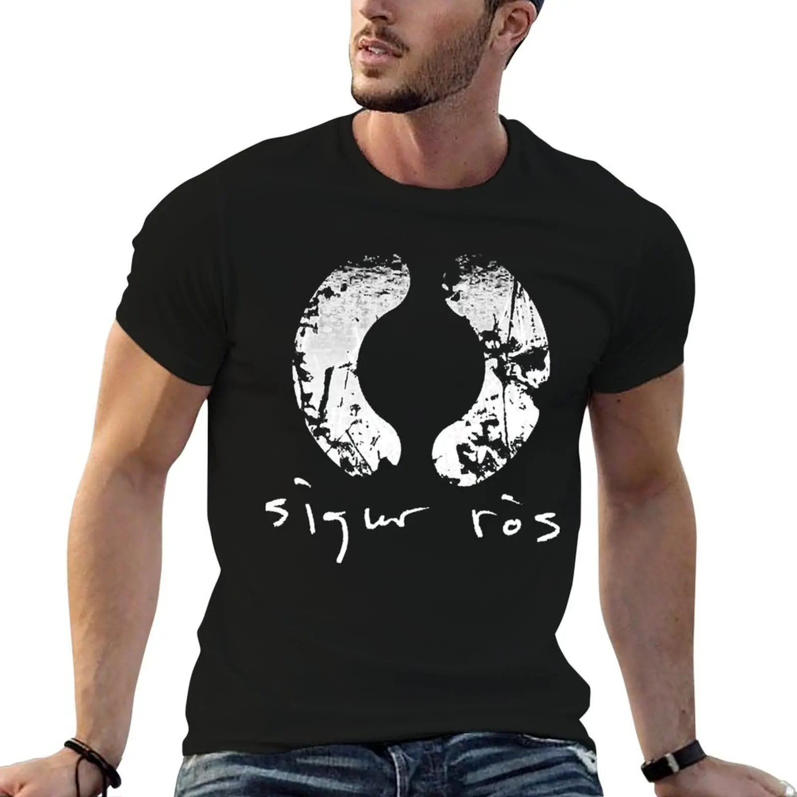 

ALBUMM Sigur Ros T-Shirt t shirts for man pack cotton anime t shirts oversize T-Shirt