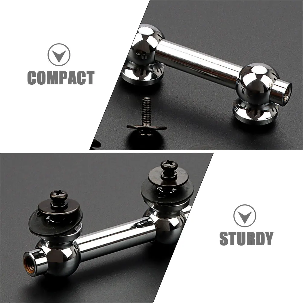 

1 set Accessories Lug Alloy Two Side Alloy Lug Connector Premium Drum Connector Parts for Bass Snare Drum Holders