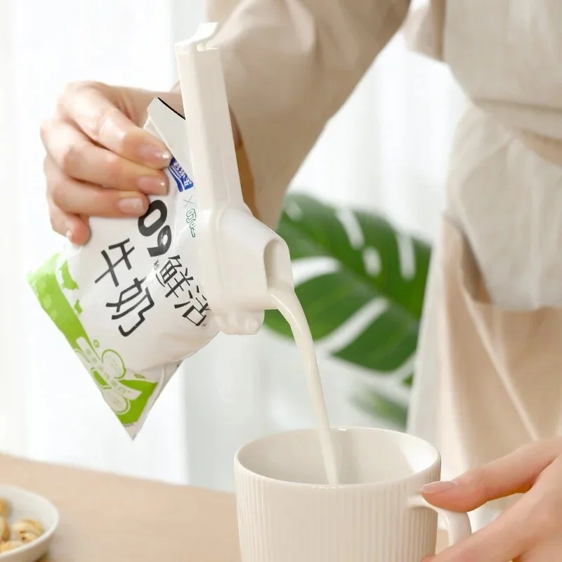 2PCS Food Bag Sealing Clips With Lid Sealing Clips Milk Powder Snack Clips Sealer Kitchen Tools Food Moisture-Proof Chips