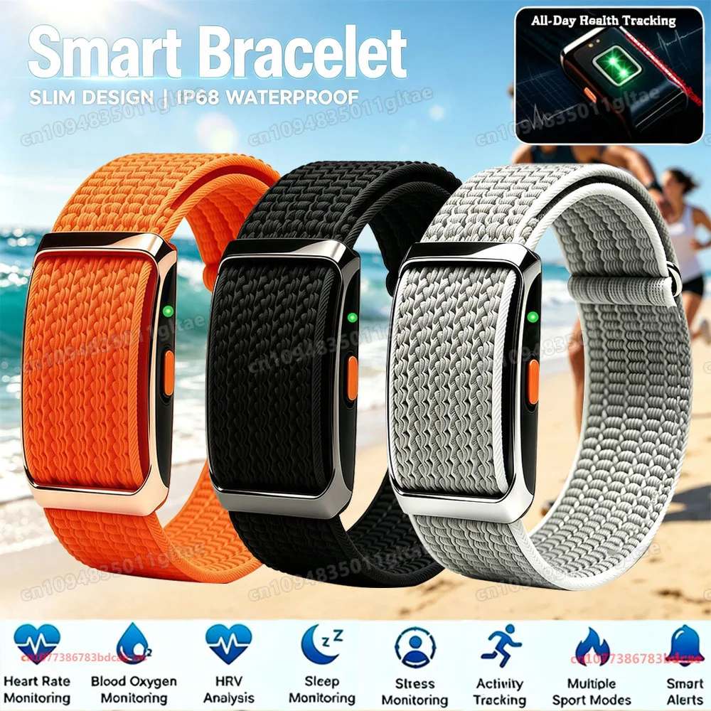 Bracelet intelligent de suivi de la forme physique ECG+PPG SpO2, moniteur de fréquence cardiaque, de pression artérielle, podomètre, montre intelligente étanche HT30