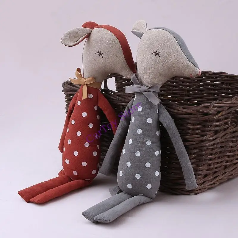 634F Baby Plush Dolls Soft recém -nascido adormecido brinquedo pelúcia bebê apaziguar dormindo para boneca presente
