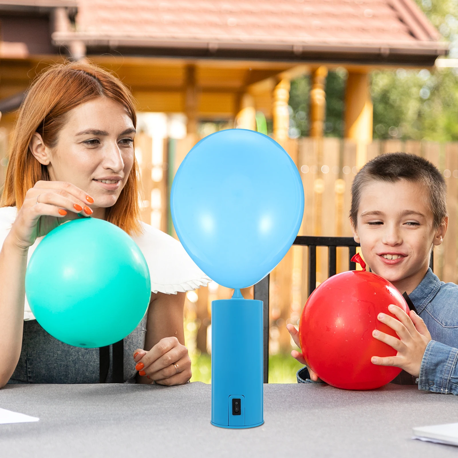 

1pc Balloon Inflator Air Pump Electric Portable Handheld Lightweight Multipurpose Electronic Inflator for Party Supply Balloons