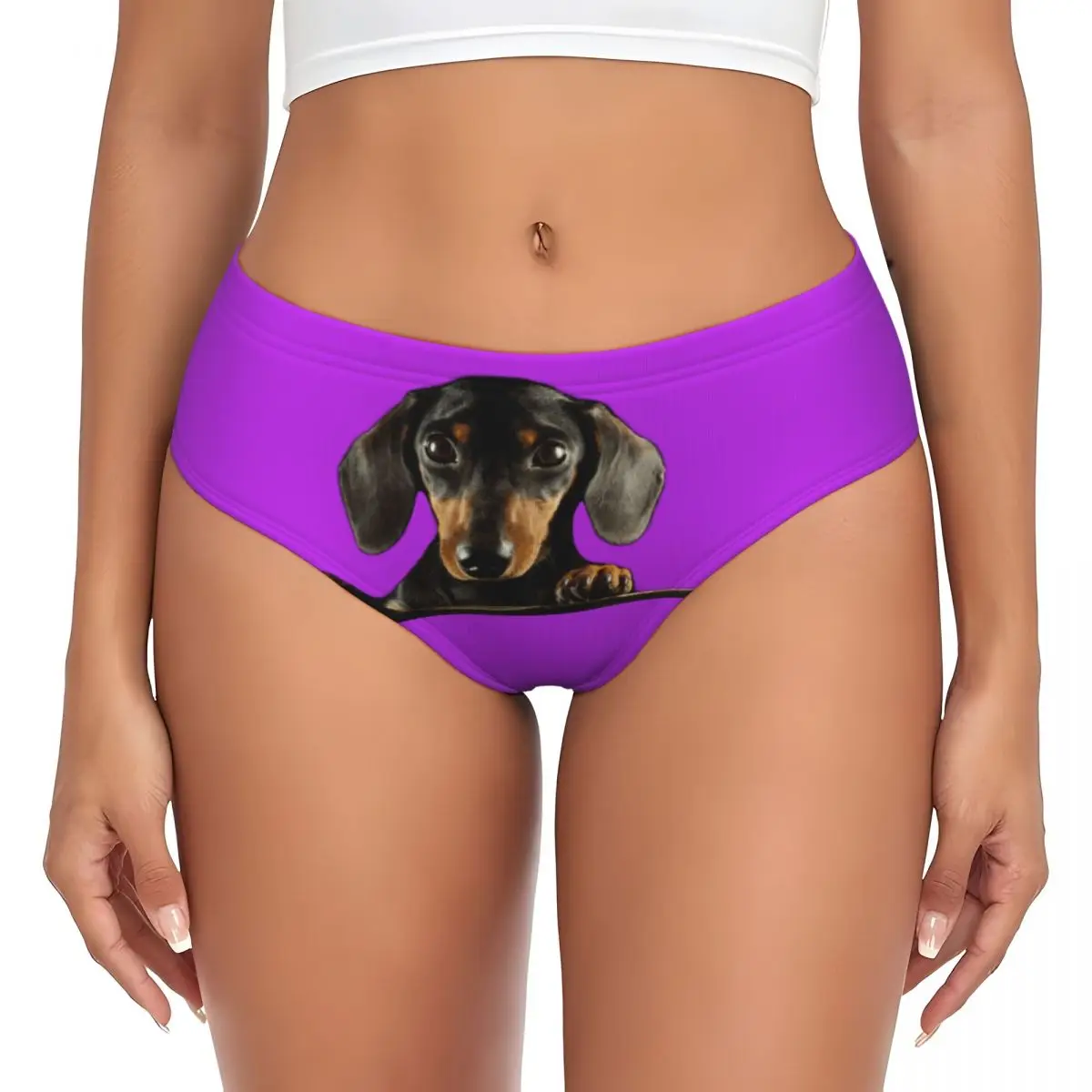 

Трусы для собак таксы на заказ, нижнее белье, женские дышащие эластичные трусики с животными