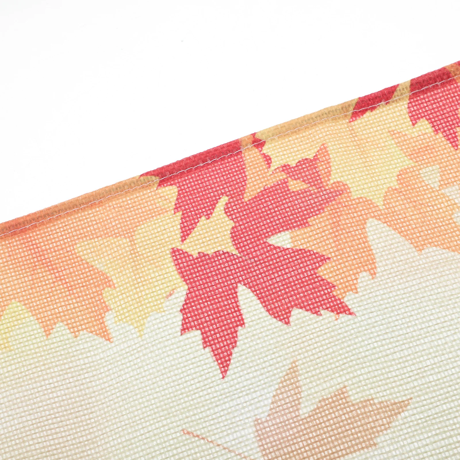 

1pcs Linen Placemats Fall Themed Maple Leaf Design Non-Slip Washable Table Mats For Dining Home Restaurant Decor Reusable