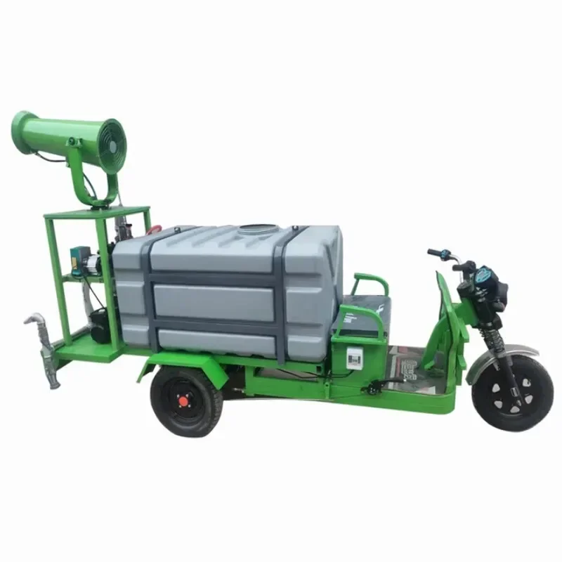 Three-wheel project for construction site dust removal, landscaping, new energy, environmentally friendly electric sprinkler
