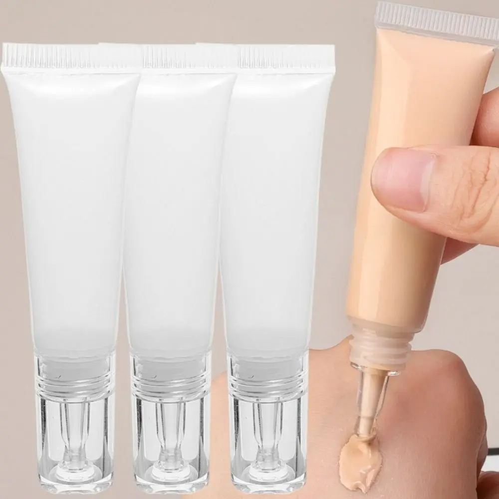 새로운 플라스틱 Dropper 빈 병 휴대용 리필 형 여행 병 포장 액세서리 리퀴드 파운데이션 소프트 튜브