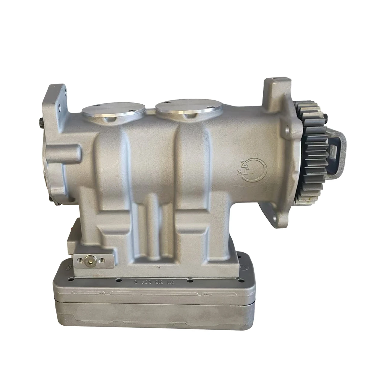 

New Arrival Heavy Truck Engine QSX15 ISX15 Double Cylinder Air Brake Compressor 3680987 3682018 Machinery Engine Parts