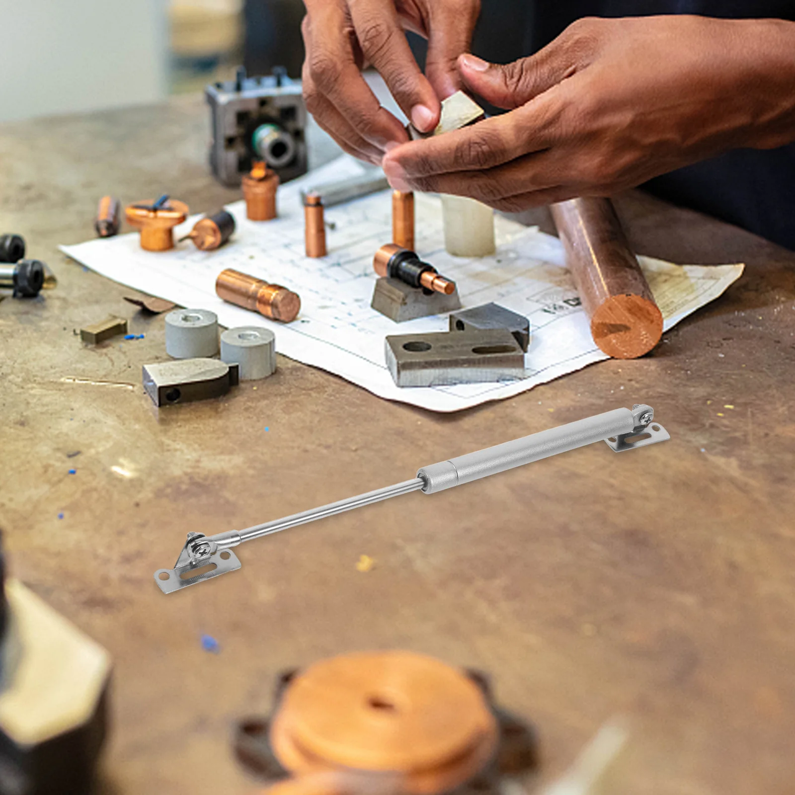 

Gas Strut Lift Support Hydraulic Buffer Rod Heavy Duty Gas Spring for Cabinet Doors Kitchen Cabinets Rv Furniture Upgrade