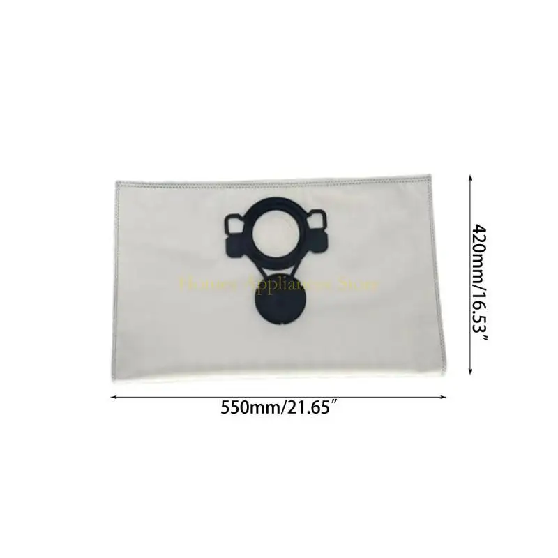 D0AB 5/10pcs para Nilfisk 107419593 Attix33/44 Saco pó substituição bolsa pó vácuo