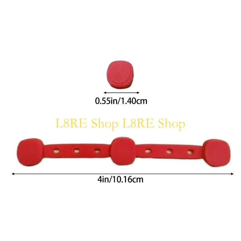 L8RE 2 مجموعات من الابازيم المغناطيسية السيليكون مناسبة للهواء من المقليات لتأمين بطانات يمكن التخلص منها ومنع الفتحات العرضية