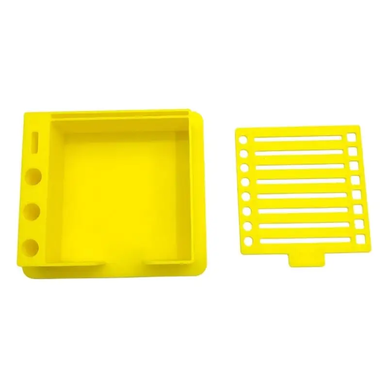Y1UB Sticky Note Storage Box Desk Note Hold Accessory For Stationery Storage And Quick Note Retrieval Solution