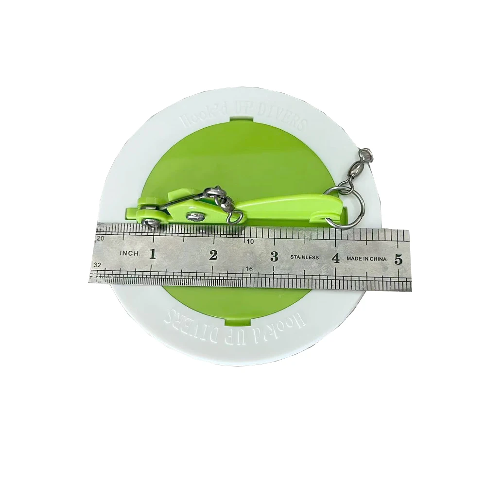 

1 шт., 12,5 см, 4,92 дюйма, 249 г, большой размер, рыболовный диск-дайвер с сильным поворотным механизмом, аксессуар для рыбалки