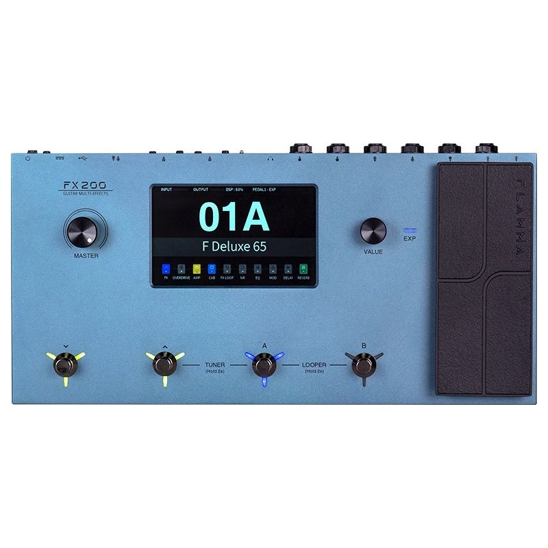 FLAMMA FX200 مزيج الغيتار الكهربائي خزانة الصوت آلة طبل التناظرية تسجيل داخلي وبير مرافقة عينات الأشعة تحت الحمراء #4