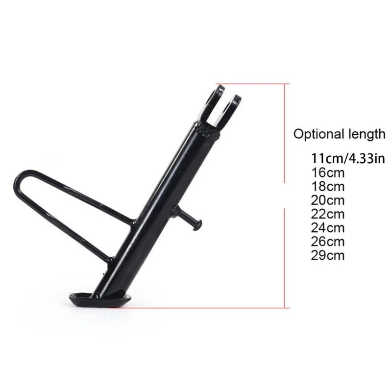 Universal Motorbike Adjustable Kickstand Side Stand Parking Foot Support Tripod Holder For Scooter Electric Dit Pit Bike